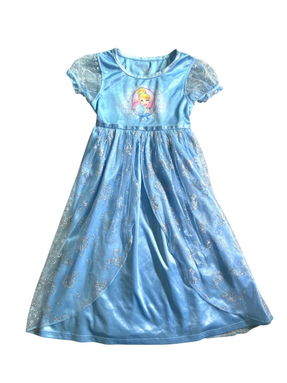 Disney Princess Cinderella Blue Dress Costume 3T Fantasy Play